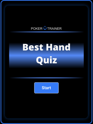 Best Hand Quiz