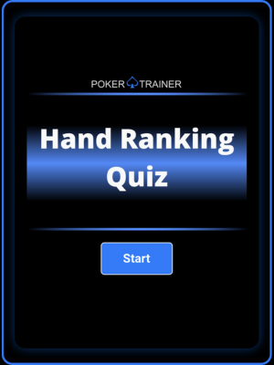 Hand Ranking Quiz